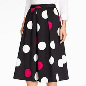 💕HOST PICK💕🌷 Pleated Polka Dot Skirt B9